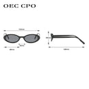 Óculos de Sol Feminino Retro Oval