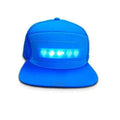 Boné Snapback LED Bluetooth Recarregável