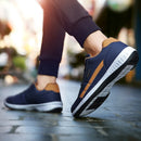 Tênis Casual de Couro Masculino