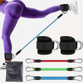 Kit Faixas de Resistência com Tornozeleira Unissex