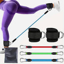 Kit Faixas de Resistência com Tornozeleira Unissex