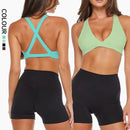 Top Fitness Alça Cruzada Costas Nua Feminino