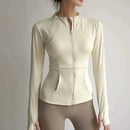 Jaqueta Fitness Slim Fit Feminina