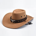 Chapéu Cowboy Camurça Sintética Unissex
