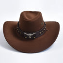 Chapéu Cowboy Camurça Sintética Unissex