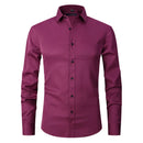 Camisa Social Slim Manga Longa Masculina