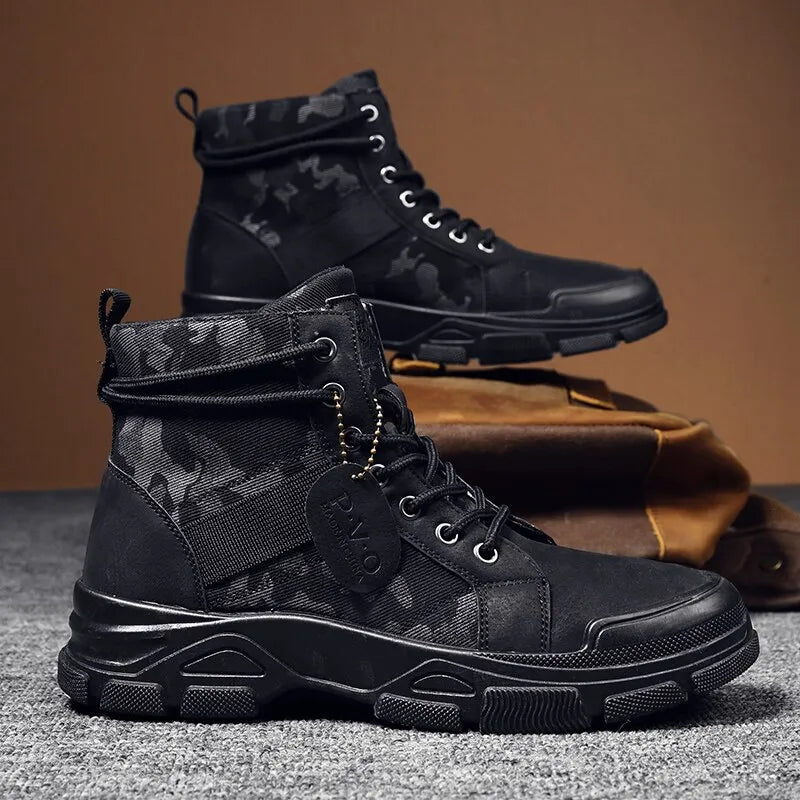 Bota Masculina Coturno Militar