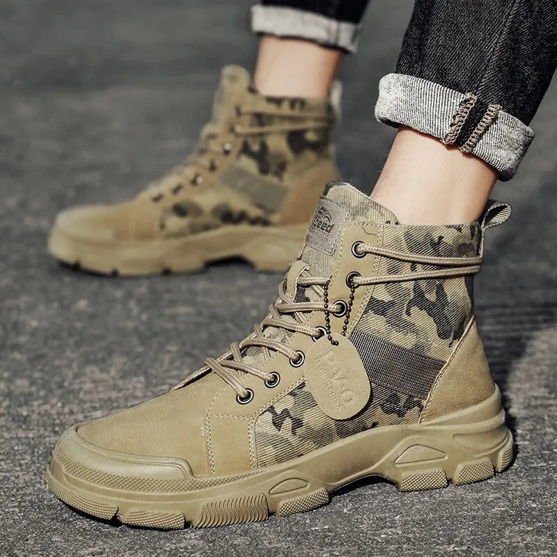 Bota Masculina Coturno Militar