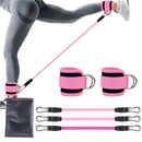 Kit Faixas de Resistência com Tornozeleira Unissex