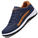 Tênis Casual de Couro Masculino