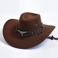 Chapéu Cowboy Camurça Sintética Unissex