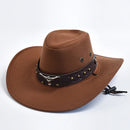Chapéu Cowboy Camurça Sintética Unissex