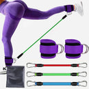 Kit Faixas de Resistência com Tornozeleira Unissex