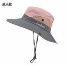 Chapéu Pescador com Abertura para Rabo de Cavalo Feminino