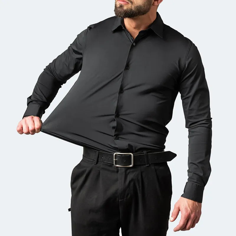 Camisa Masculina Ultra Tech Slim Alta Elasticidade