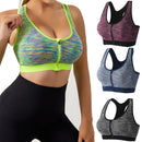 Top Fitness Zíper Frontal Feminino