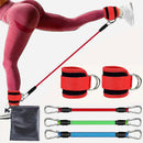 Kit Faixas de Resistência com Tornozeleira Unissex