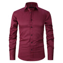 Camisa Social Slim Manga Longa Masculina