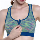 Top Fitness Zíper Frontal Feminino