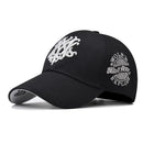 Boné Snapback Bordado Geométrico Unissex