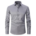 Camisa Social Slim Manga Longa Masculina