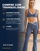 Compre com tranquilidade: pagamento seguro, 7 dias para desistir e 4 cores disponíveis