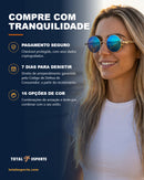 Compre com tranquilidade: pagamento seguro e 7 dias para desistir